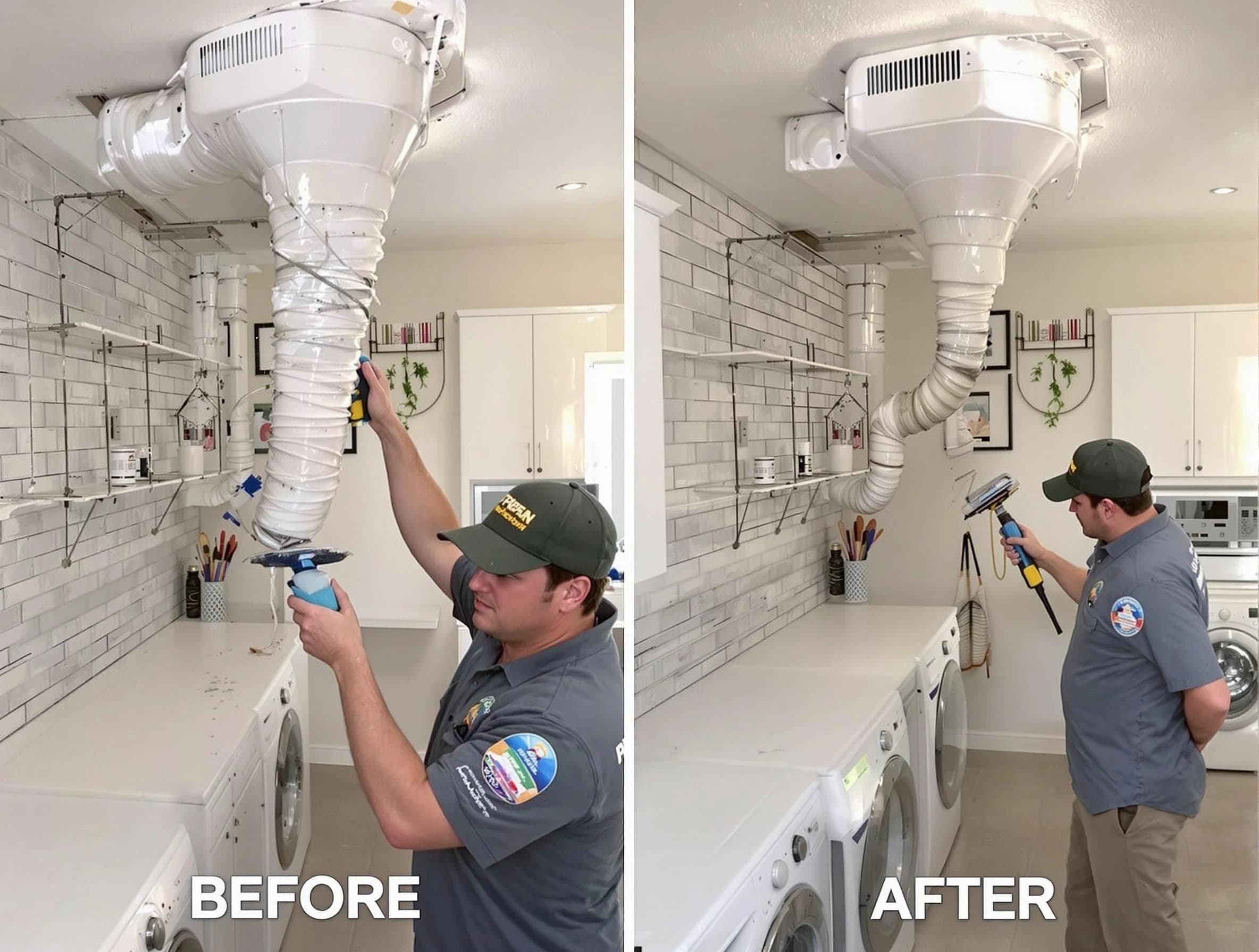 Professional dryer exhaust vent cleaning by Corrales Dryer Vent Cleaning in Corrales