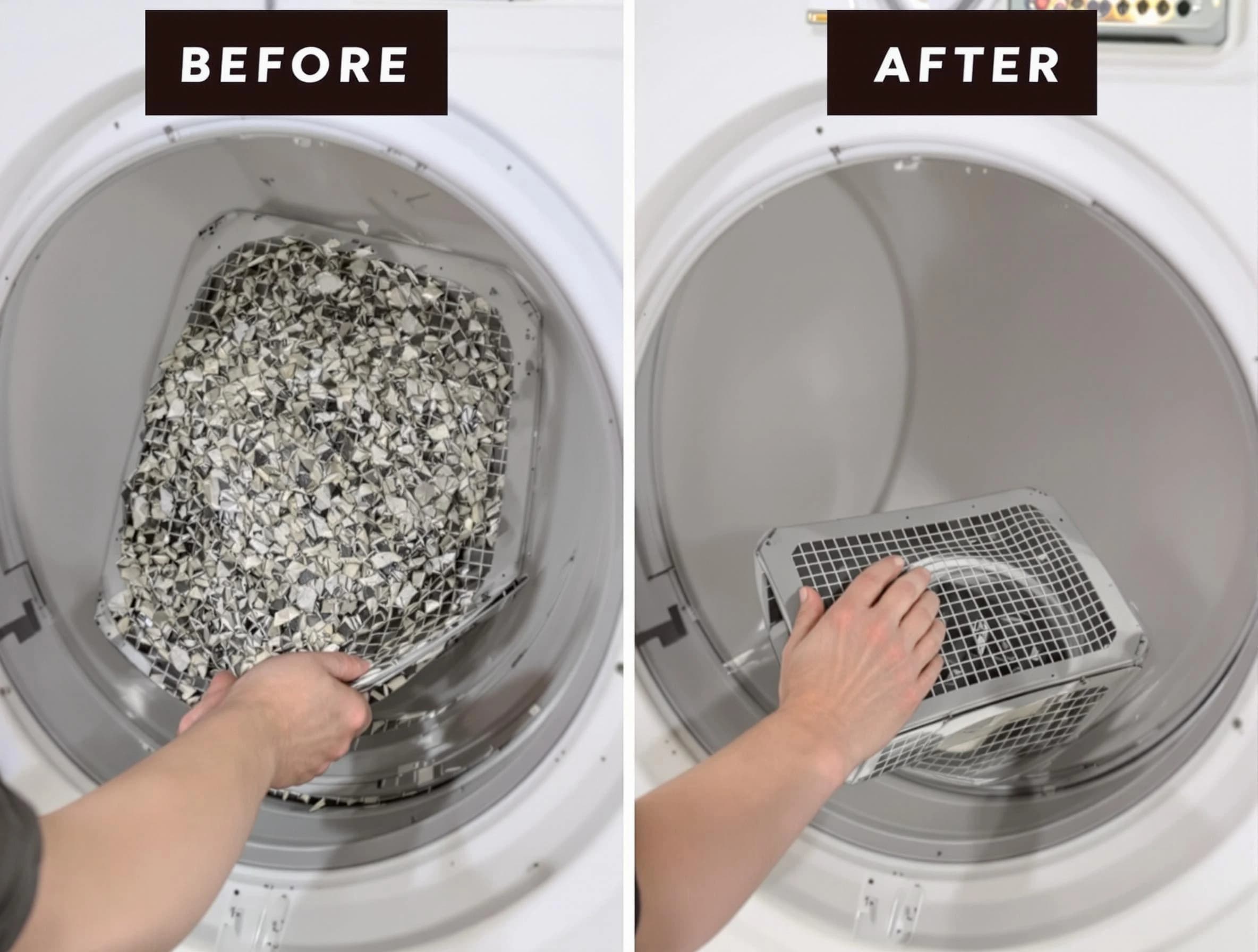 Professional lint trap cleaning by Corrales Dryer Vent Cleaning in Corrales