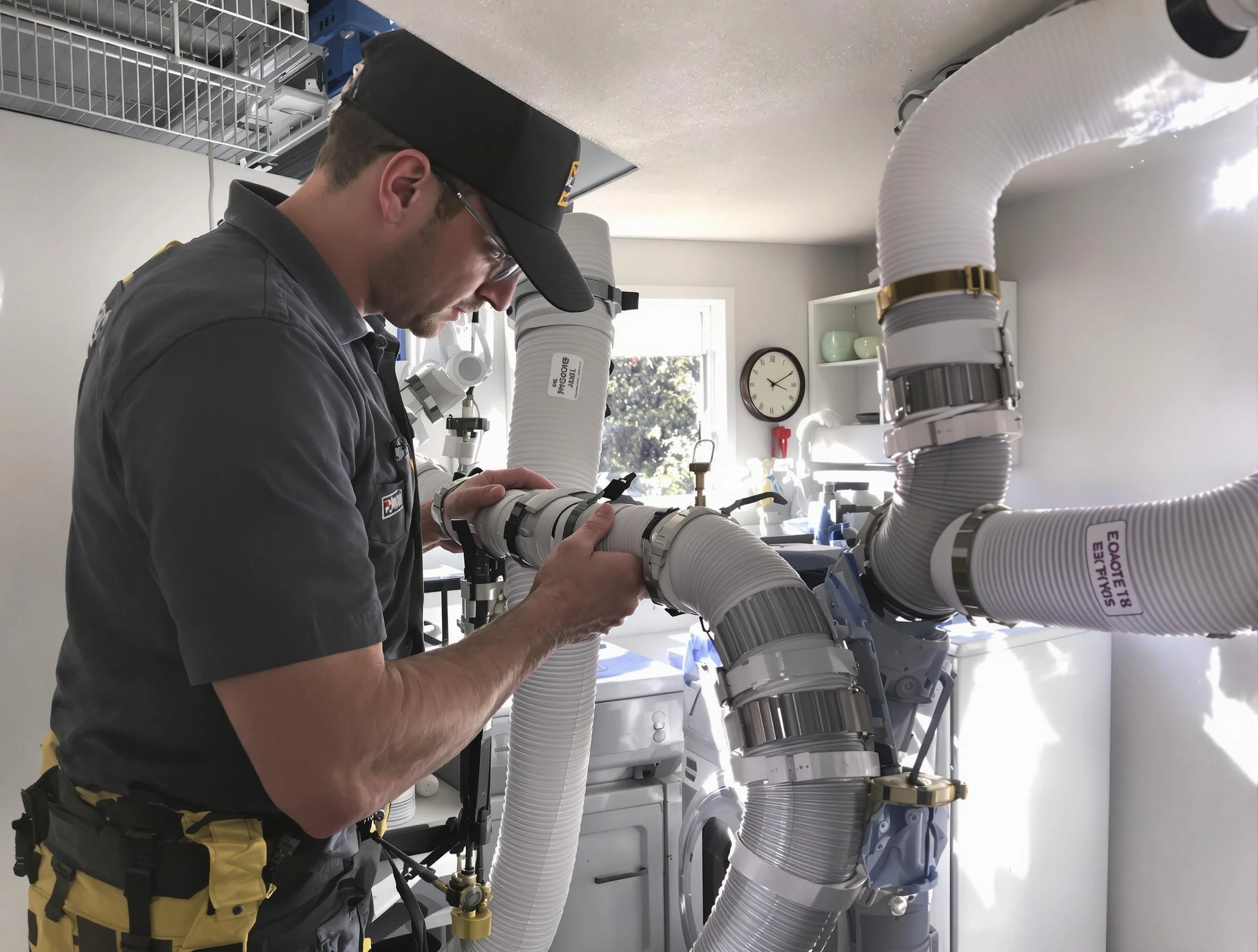 Dryer Vent Hose Installation in Corrales